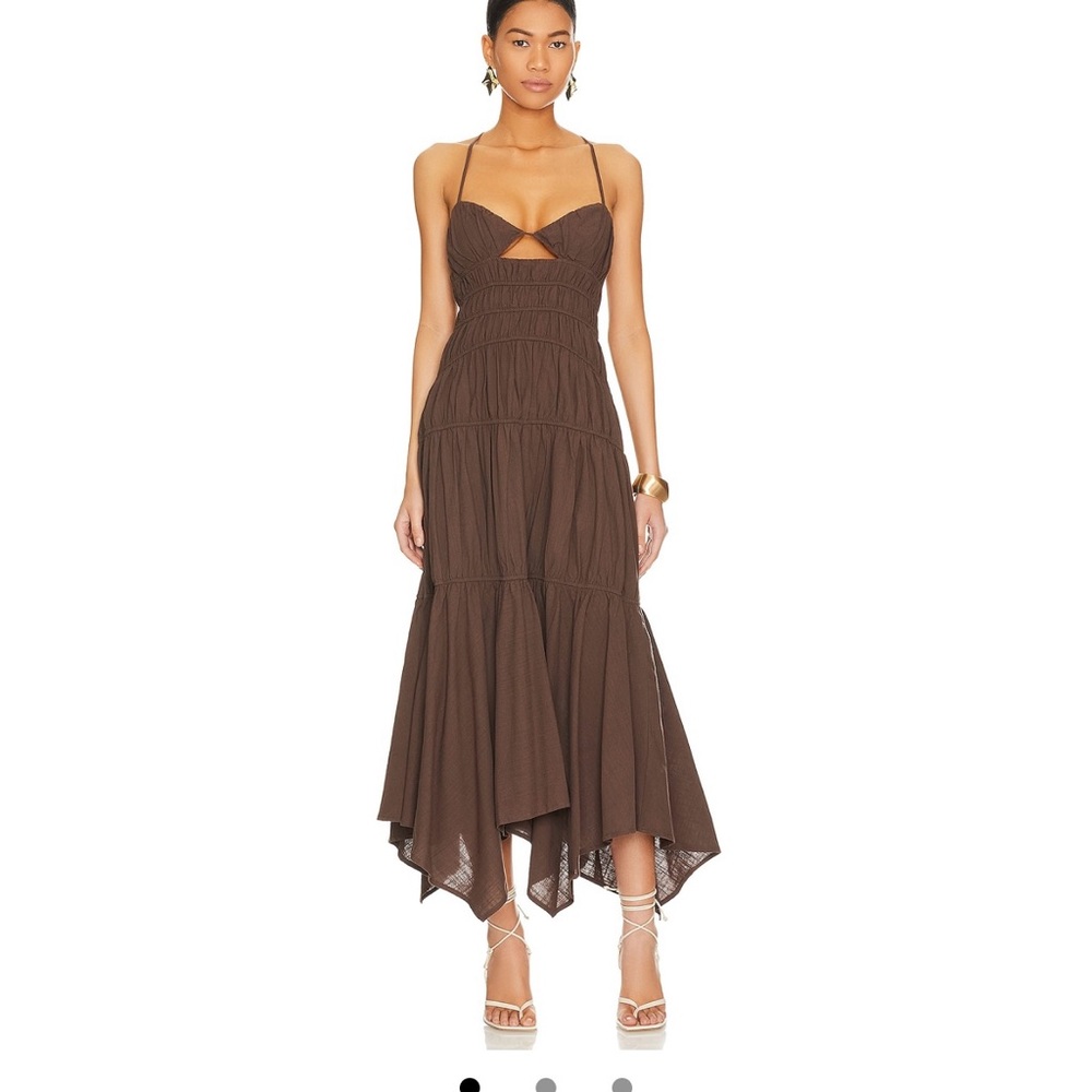 Chocolate Brown Maxi Dress - SNDYS on Revolve